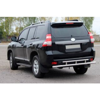Tylna Belka AK002-2v2 (Stal Nierdzewna) Toyota Land Cruiser Prado 150 2009-2023 zdjęcia 3