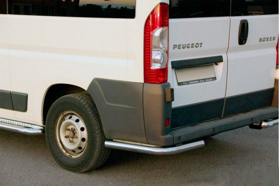 Fiat Ducato 2006-2025 Tylne narożniki AK003 (2 szt., stal nierdzewna) Image