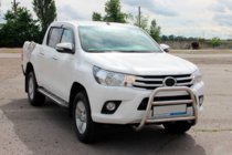 Toyota Hilux 2015- Osłona Przednia WT023 (Stal Nierdzewna) zdjęcia 2