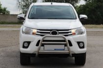 Toyota Hilux 2015- Osłona Przednia WT023 (Stal Nierdzewna) zdjęcia 3