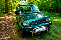 Suzuki Jimny 1998-2018 Przedni Pałąk QT006 (Stal Nierdzewna) zdjęcia 1