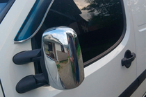 Fiat Doblo I 2001-2005 Chromowane Nakladki na Lusterka (2 szt., plastik) zdjęcia 3