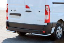 Opel Movano 2010-2021 Tylne narożniki AK003 (2 szt., stal nierdzewna) zdjęcia 1