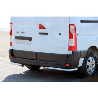 Tylne narożniki AK003 (2 szt., stal nierdzewna) Opel Movano 2010-2021 zdjęcia 1