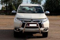 Mitsubishi Pajero Sport 2015- Przedni Pałąk WT022 Stal Nierdzewna zdjęcia 2