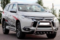 Mitsubishi Pajero Sport 2015- Orurowanie Przednie WT008 (Stal Nierdzewna) zdjęcia 2