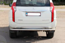 Mitsubishi Pajero Sport 2015- Tylny Oslona AK005 (Stal Nierdzewna) zdjęcia 4