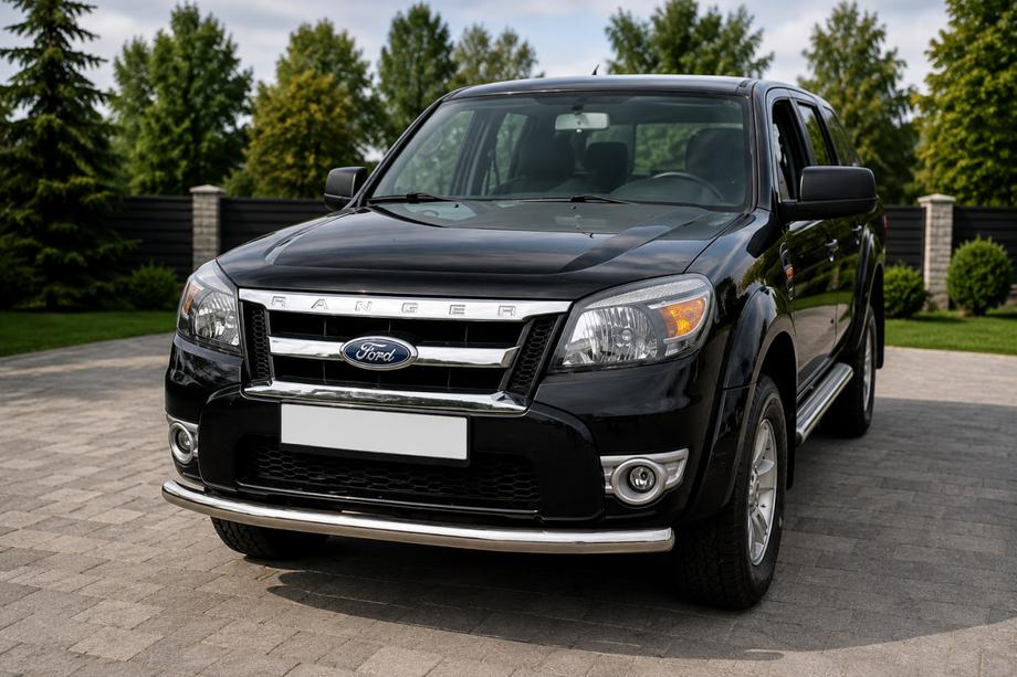 Ford Ranger 2007-2011 Osłona Przednia ST008 (Stal Nierdzewna) Image