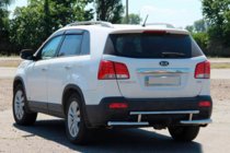 Kia Sorento II XM 2009-2014 Tylna Belka AK002-2 (Stal Nierdzewna) zdjęcia 2