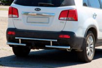 Kia Sorento II XM 2009-2014 Tylna Belka AK002-2 (Stal Nierdzewna) zdjęcia 1