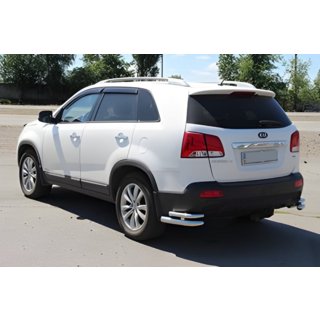 Tylne podwójne narożniki AK003-Podwójny (stal nierdzewna) Kia Sorento II XM 2009-2014 zdjęcia 2