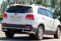 Kia Sorento II XM 2009-2014 Tylna Belka AK003-2 (Stal Nierdzewna) zdjęcia 1
