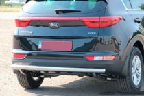 Kia Sportage 2015-2021 Osłona Tylna AK002 (Stal Nierdzewna) zdjęcia 5