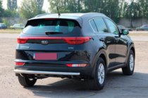 Kia Sportage 2015-2021 Osłona Tylna AK002 (Stal Nierdzewna) zdjęcia 2