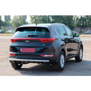 Osłona Tylna AK002 (Stal Nierdzewna) Kia Sportage 2015-2021 zdjęcia 2
