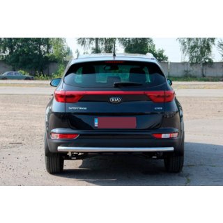 Osłona Tylna AK002 (Stal Nierdzewna) Kia Sportage 2015-2021 zdjęcia 3