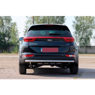 Osłona Tylna AK002 (Stal Nierdzewna) Kia Sportage 2015-2021 zdjęcia 4