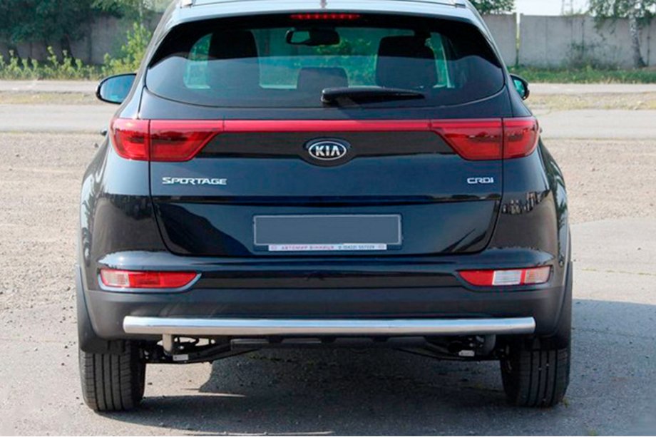 Kia Sportage 2015-2021 Osłona Tylna AK002 (Stal Nierdzewna) Image