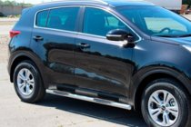 Kia Sportage 2015-2021 Rury Boczne BB002 (2 szt., stal nierdzewna) zdjęcia 1