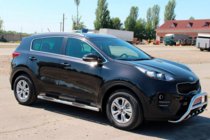 Kia Sportage 2015-2021 Rury Boczne BB002 (2 szt., stal nierdzewna) zdjęcia 3