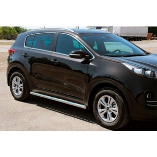 Rury Boczne BB001 (2 szt., stal nierdzewna) Kia Sportage 2015-2021 zdjęcia 1