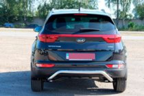 Kia Sportage 2015-2021 Tylny Oslona AK007 (Stal Nierdzewna) zdjęcia 4