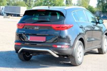 Kia Sportage 2015-2021 Tylny Oslona AK007 (Stal Nierdzewna) zdjęcia 3