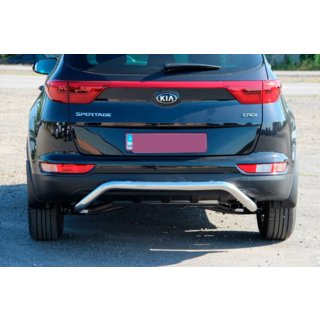 Tylny Oslona AK007 (Stal Nierdzewna) Kia Sportage 2015-2021 zdjęcia 2