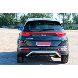 Tylny Oslona AK007 (Stal Nierdzewna) Kia Sportage 2015-2021 zdjęcia 4