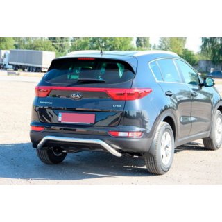 Tylny Oslona AK007 (Stal Nierdzewna) Kia Sportage 2015-2021 zdjęcia 3