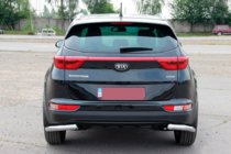 Kia Sportage 2015-2021 Tylny Ochronny Narożnik AK003 (Stal Nierdzewna) zdjęcia 5