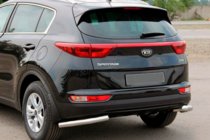 Kia Sportage 2015-2021 Tylny Ochronny Narożnik AK003 (Stal Nierdzewna) zdjęcia 1