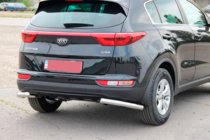 Kia Sportage 2015-2021 Tylny Ochronny Narożnik AK003 (Stal Nierdzewna) zdjęcia 2