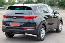 Kia Sportage 2015-2021 Tylny Ochronny Narożnik AK003 (Stal Nierdzewna) zdjęcia 4