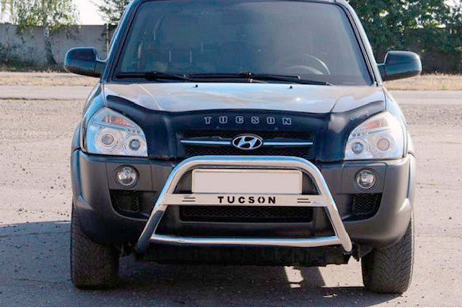 Hyundai Tucson JM 2004- Przedni Pałąk WT025 (Stal Nierdzewna) Image
