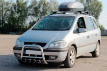 Opel Zafira A 1998-2005 Przedni Pałąk QT006 (Stal Nierdzewna) zdjęcia 2