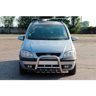 Przedni Pałąk QT006 (Stal Nierdzewna) Opel Zafira A 1998-2005 zdjęcia 1