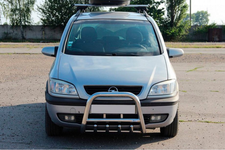 Opel Zafira A 1998-2005 Przedni Pałąk QT006 (Stal Nierdzewna) Image