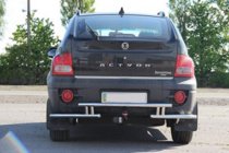 SsangYong Action 2005-2018 Osłona Tylna AK005-2 (Stal Nierdzewna) zdjęcia 2