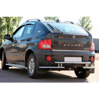 Osłona Tylna AK005-2 (Stal Nierdzewna) SsangYong Action 2005-2018 zdjęcia 1