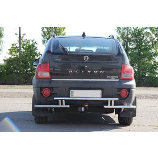 Osłona Tylna AK005-2 (Stal Nierdzewna) SsangYong Action 2005-2018 zdjęcia 2