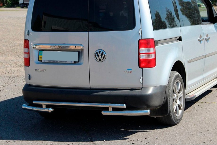 Volkswagen Caddy 2004-2010 Tylna belka AK003-2 (2 szt., stal nierdzewna) Image