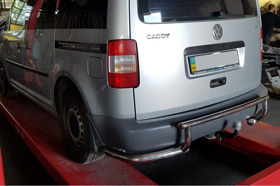 Volkswagen Caddy 2004-2010 Tylna Belka AK003-3 (2 szt., stal nierdzewna) Image