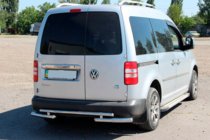 Volkswagen Caddy 2010-2015 Tylna belka AK003-2 (2 szt., stal nierdzewna) zdjęcia 2