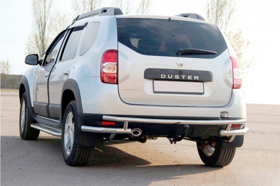 Renault Duster 2008–2017 Tylna Belka AK005-Special (Stal Nierdzewna) Image