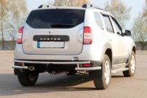 Dacia Duster 2008-2018 Tylna Belka AK005-Special (Stal Nierdzewna) zdjęcia 3