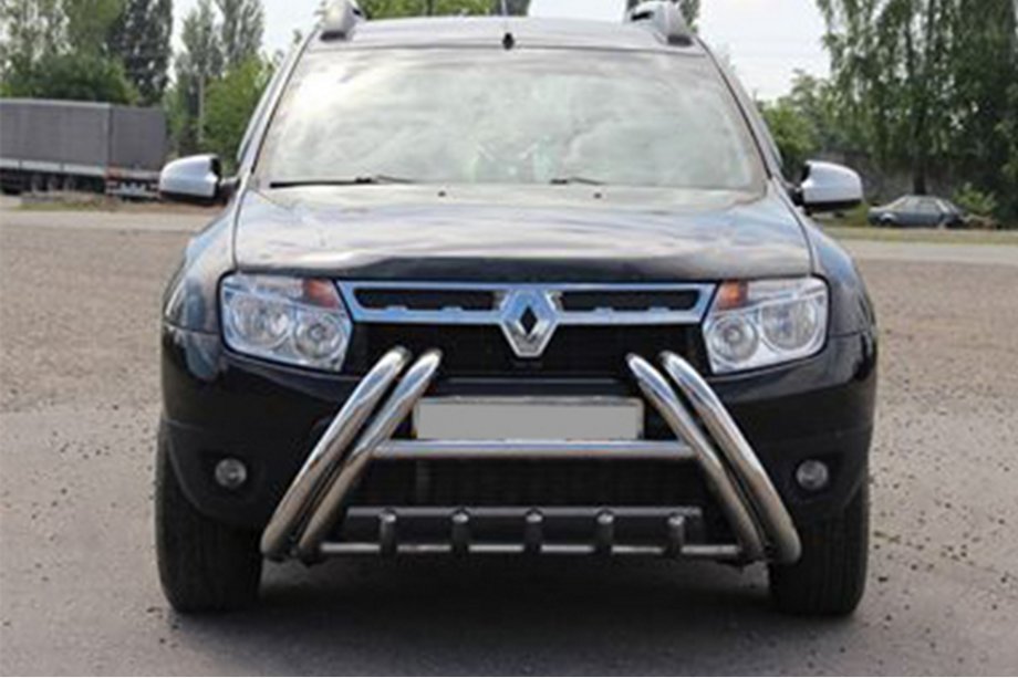 Renault Duster 2008–2017 Orurowanie przednie Kelebek WT011 (stal nierdzewna) Zdjęcia 3
