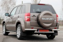 Suzuki Grand Vitara 2005-2017 Osłona Tylna AK003-2 (Stal Nierdzewna) zdjęcia 1