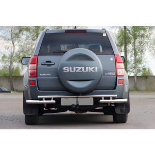 Tylny Ochraniacz AK005-3 (Stal Nierdzewna) Suzuki Grand Vitara 2005-2017 zdjęcia 2