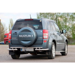 Tylny Ochraniacz AK005-3 (Stal Nierdzewna) Suzuki Grand Vitara 2005-2017 zdjęcia 3